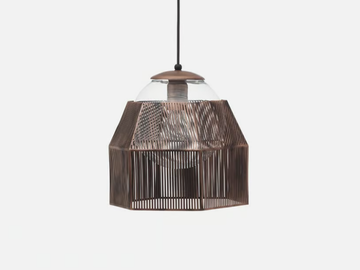 VEIL - Bronze pendant lamp by Casa