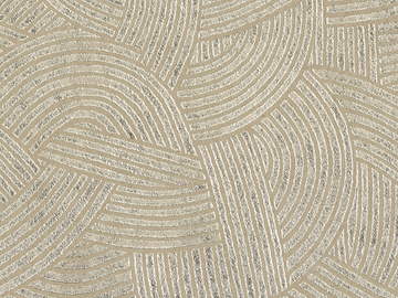 ASSOUAN - Relief geometric nonwoven wallpaper by CASAMANCE