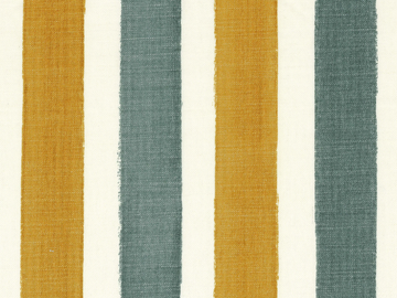 ATLANTIC - Striped washable linen and cotton fabric by CASAMANCE