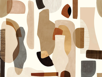AUDRIA - Motif panoramic washable wallpaper by CASAMANCE
