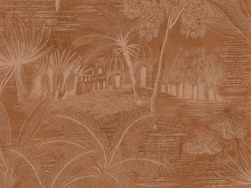 BAHARIA - Landscape washable nonwoven wallpaper by CASAMANCE