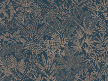 DOUM - Washable wallpaper with floral pattern by CASAMANCE