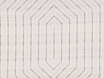 PYRAMIDE - Satin fabric with graphic pattern by CASAMANCE