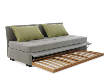 FIGI ISOLETTO ESTRAIBILE - 2 seater fabric sofa bed with removable cover by Casamania & Horm