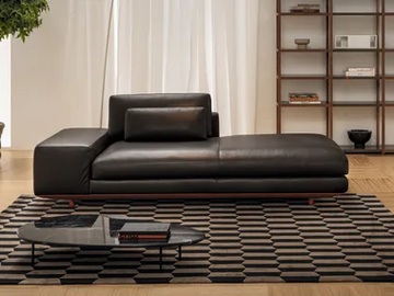 MILES - Upholstered day bed by Casamania & Horm
