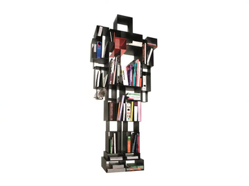 ROBOX - Open double-sided metal bookcase by Casamania & Horm