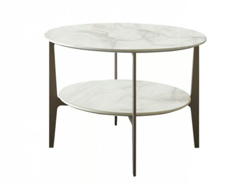DUPRÉ - Round marble coffee table by Casamilano