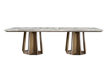 KANDINSKY - Rectangular marble table by Casamilano