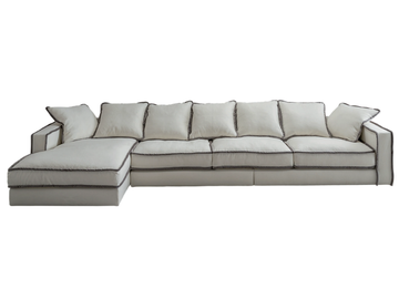 PILLOPIPE EVO GREEN - Sectional fabric sofa by Casamilano