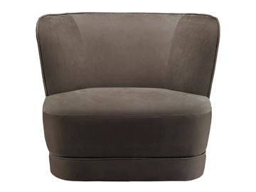ROYALE - Fabric armchair with removable cover by Casamilano