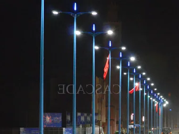 LED tips for lighting columns top - LED garden lamp post by CASCADE