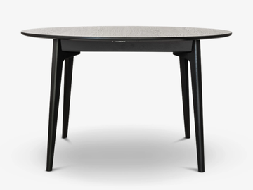 DULWICH - Extending round black stain table by Case