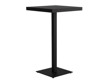 EOS - Square powder coated aluminium high table by Case