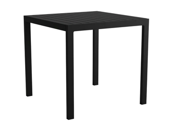 EOS - Square powder coated aluminium table by Case