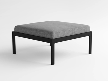 EOS - Square Sunbrella® garden pouf by Case