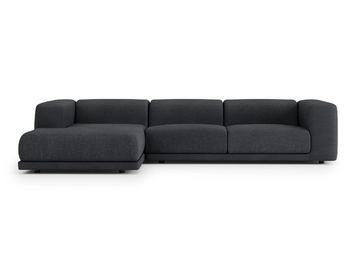 KELSTON - Sectional fabric sofa with chaise longue by Case