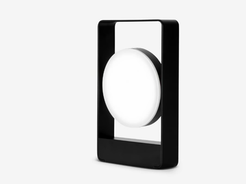MOURO - LED powder coated steel table lamp with USB charging by Case
