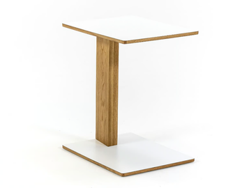 OVERHANG - Rectangular PC laminate side table by Case