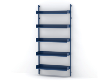 SLOT - Wall-mounted sectional shelving unit by Case