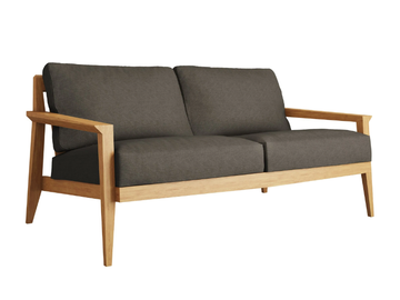 STANLEY - 2 seater fabric sofa by Case
