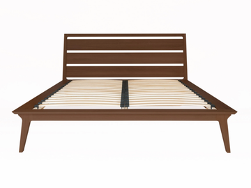 VALENTINE - Walnut king size bed by Case