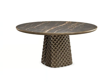 ATRIUM KERAMIK PREMIUM ROUND - Round ceramic table by Cattelan Italia