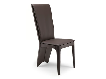 AURELIA - Leather chair by Cattelan Italia