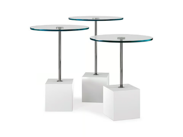 AXO - Round crystal coffee table by Cattelan Italia