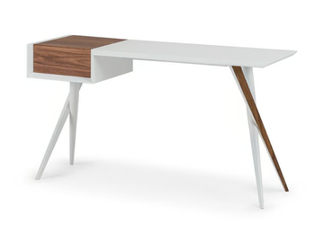 BATIK - Rectangular wooden writing desk by Cattelan Italia