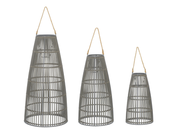 ALMERIA - Synthetic fibre lanterns set by CBdesign