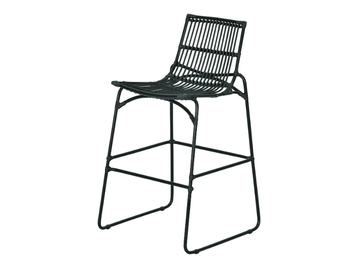 BALIZE - High garden stool with back by CBdesign