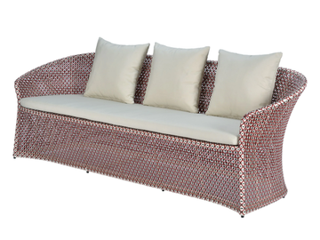 LEA - 3 seater synthetic fabric garden sofa by CBdesign
