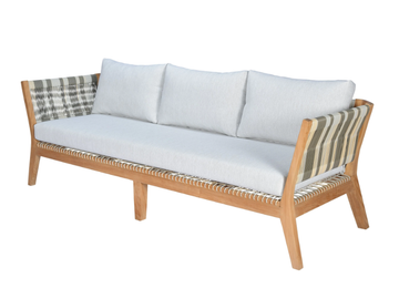 MILLY - 3 seater synthetic fibre garden sofa by CBdesign