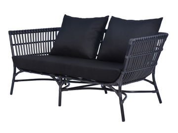 YOKO - 2 seater synthetic fibre garden sofa by CBdesign