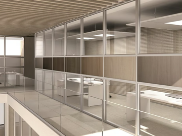 WALL SYSTEM · 80 MM - Movable wall by CBI Europe