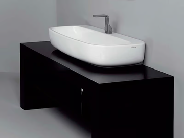 MONO' - Countertop ceramic washbasin by Ceramica Flaminia