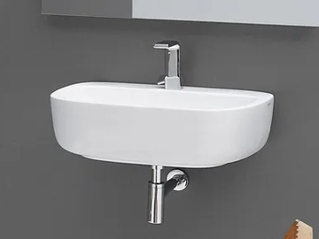 MONO' - Wall-mounted ceramic handrinse basin by Ceramica Flaminia
