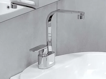 ONE - Countertop single handle washbasin mixer by Ceramica Flaminia