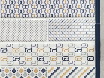 DECORLINE PATTERNBRICK MULTI COLD - White-paste wall tiles by CERAMICA SANT'AGOSTINO