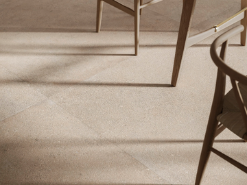DUO BACK SAND - Porcelain stoneware wall/floor tiles with concrete effect by CERAMICA SANT'AGOSTINO