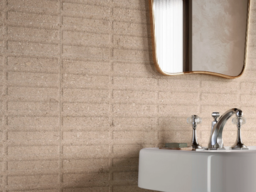 DUO DECO SAND - Porcelain stoneware wall/floor tiles with concrete effect by CERAMICA SANT'AGOSTINO