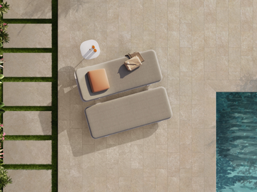 ARKÈ BEIGE - Porcelain stoneware wall/floor tiles with stone effect by CERAMICHE KEOPE