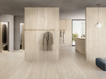 TREVI WALNUT - Porcelain stoneware wall/floor tiles with stone effect by CERAMICHE KEOPE
