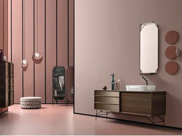 DES 32-33 - Contemporary style vanity unit by Cerasa
