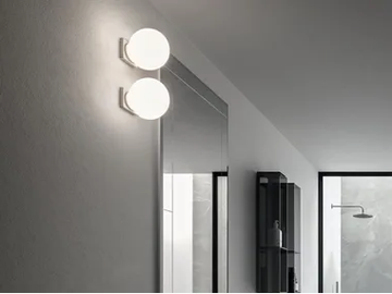 GLOBO - LED glass wall lamp by Cerasa