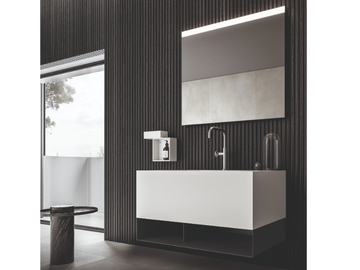 NEROLAB - Vanity unit with towel rail by Cerasa