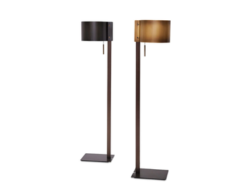 NOVA 2.0 - LED brass floor lamp by Christine Kröncke Interior Design