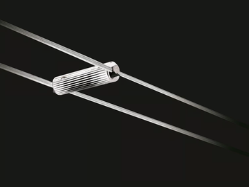 MINITENSO ONIRICO - Halogen lamp on cables by Cini&Nils