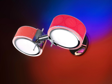 NEWCOMPONI200 DUE PARETE/SOFFITTO 25 - Halogen wall lamp by Cini&Nils