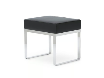 BANU - Low upholstered stool by ClassiCon